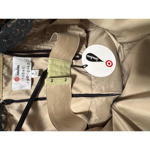 Target + Neiman Marcus Robert Rodriguez Black Lace Party Dress 12 - Picture 4 of 7